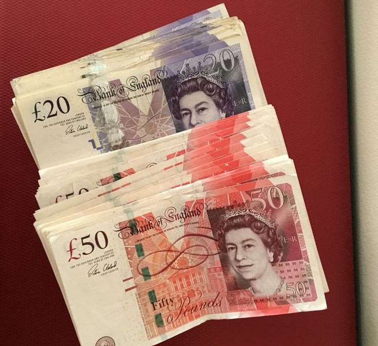 fake pound notes for sale